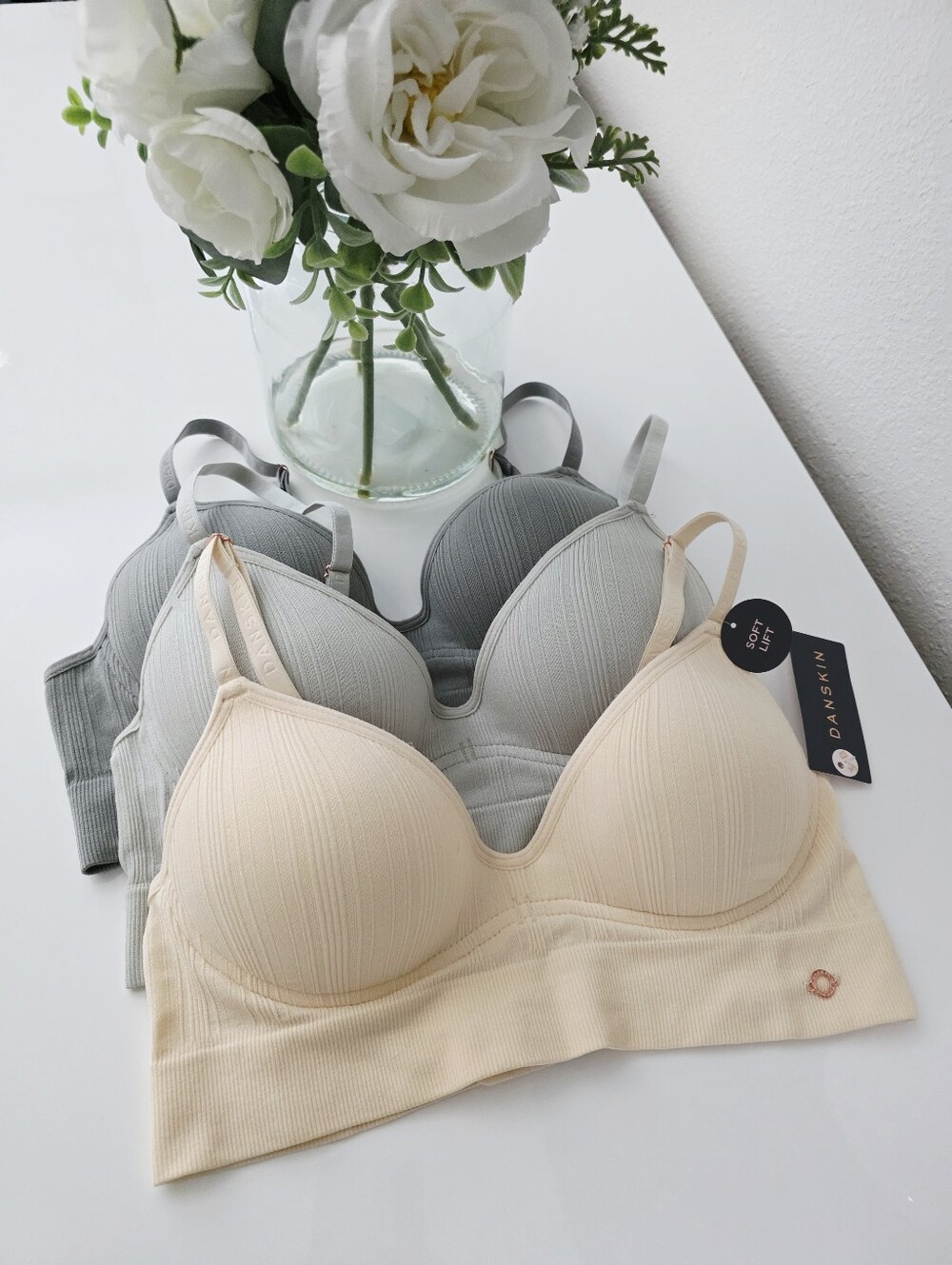 DANSKIN๐ Brand New 3-Pack Soft Lift Underwire Bra SIZE 34B